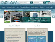Tablet Screenshot of indianoceanhistory.org